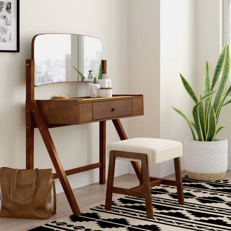 Oliver Božanka 36'' Wide Vanity Set with Stool and Mirror